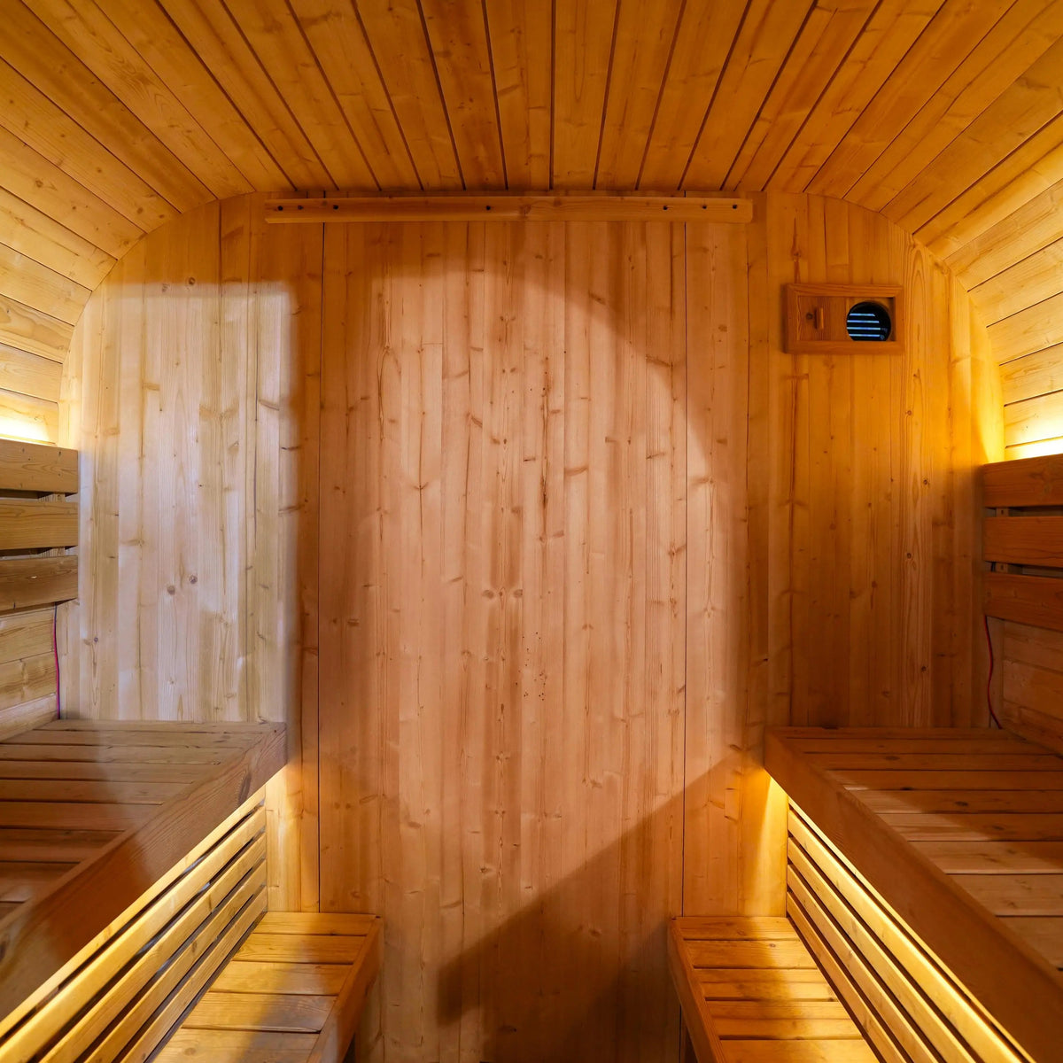 Anyi 3-4 Person Square Outdoor Traditional  Cube Sauna