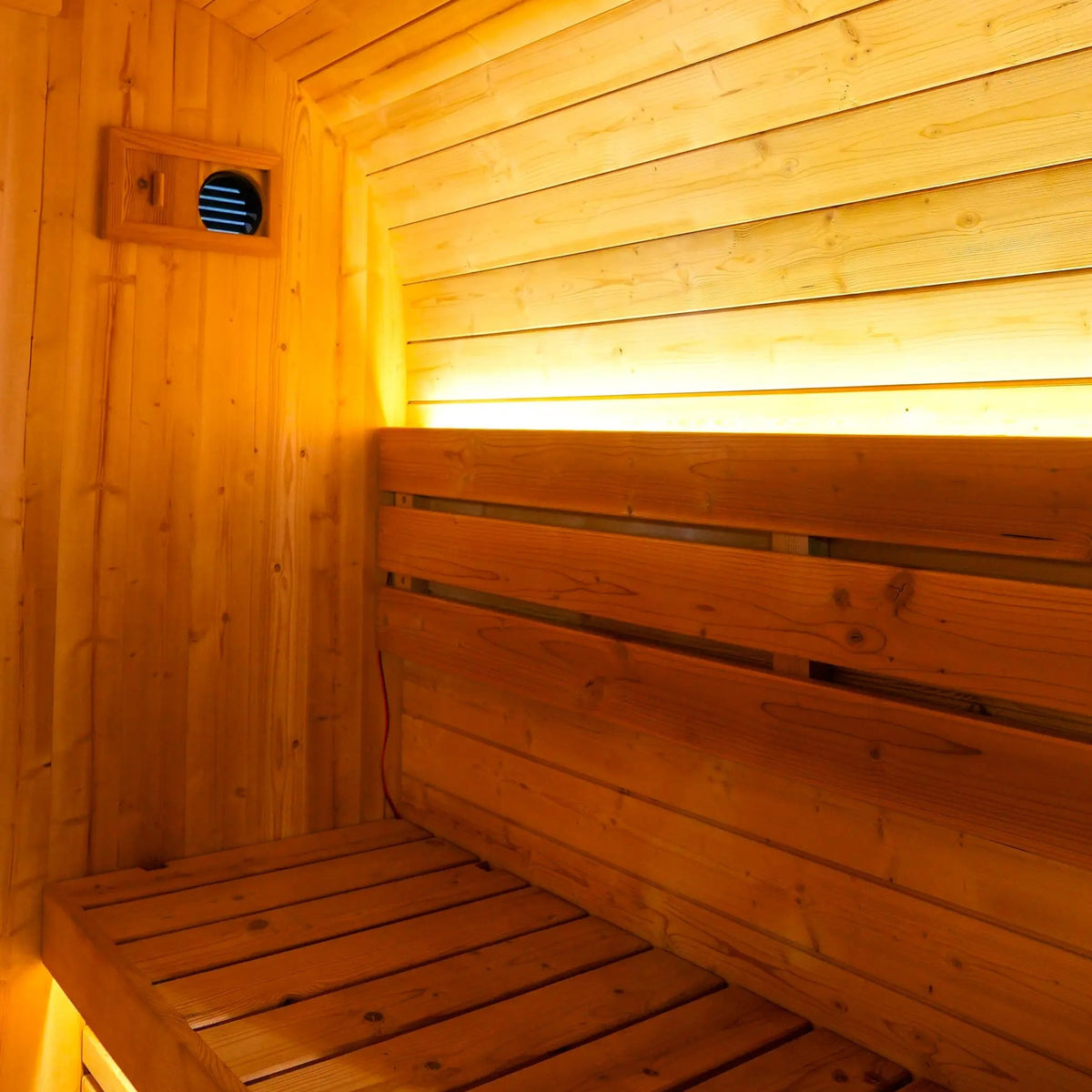 Anyi 3-4 Person Square Outdoor Traditional  Cube Sauna