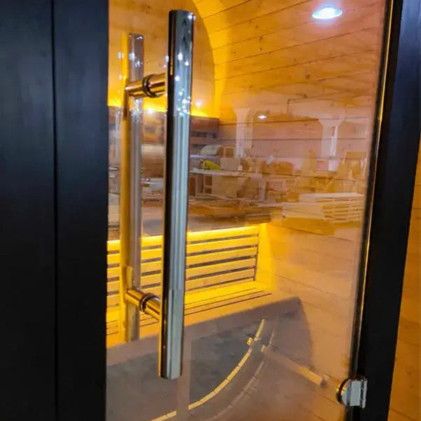 Anyi 4-6 Person Outdoor Traditional Cube Sauna