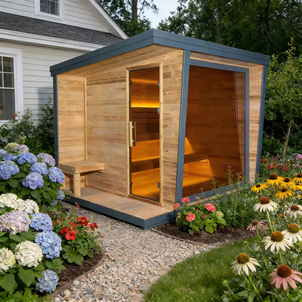 Anyi 4-6 Person Modern Outdoor Traditional Sauna