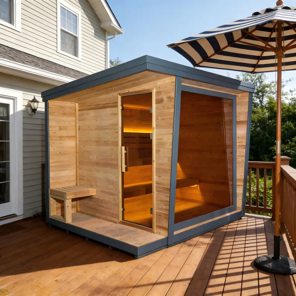 Anyi 4-6 Person Modern Outdoor Traditional Sauna