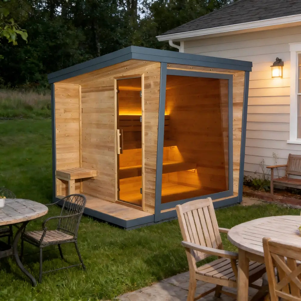 Anyi 4-6 Person Modern Outdoor Traditional Sauna