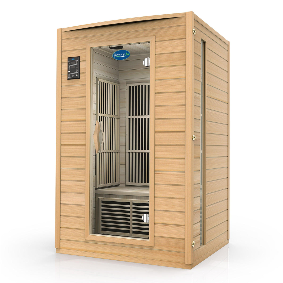 Durasage 2-Person Low EMF FAR Indoor Infrared Sauna | DWS-BS-6202
