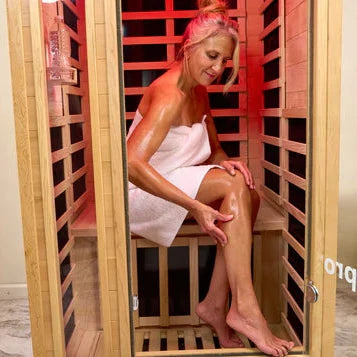 Lifepro RejuvaCure 1-Person Far Infrared Sauna w/ Chromotherapy