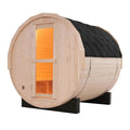 Anyi 2-4 Person Outdoor Traditional Barrel Sauna