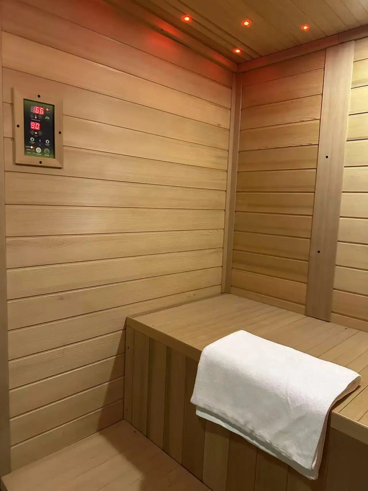 Anyi 4-6 Person Modern Black Outdoor Traditional Sauna