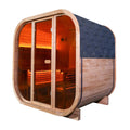 Anyi 3-4 Person Square Outdoor Traditional  Cube Sauna