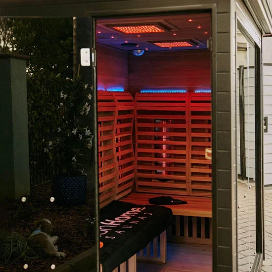 Sun Home Luminar™ 2-Person Full Spectrum Outdoor Infrared Sauna