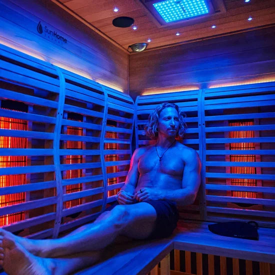 Sun Home Luminar™ 5-Person Full Spectrum Outdoor Infrared Sauna