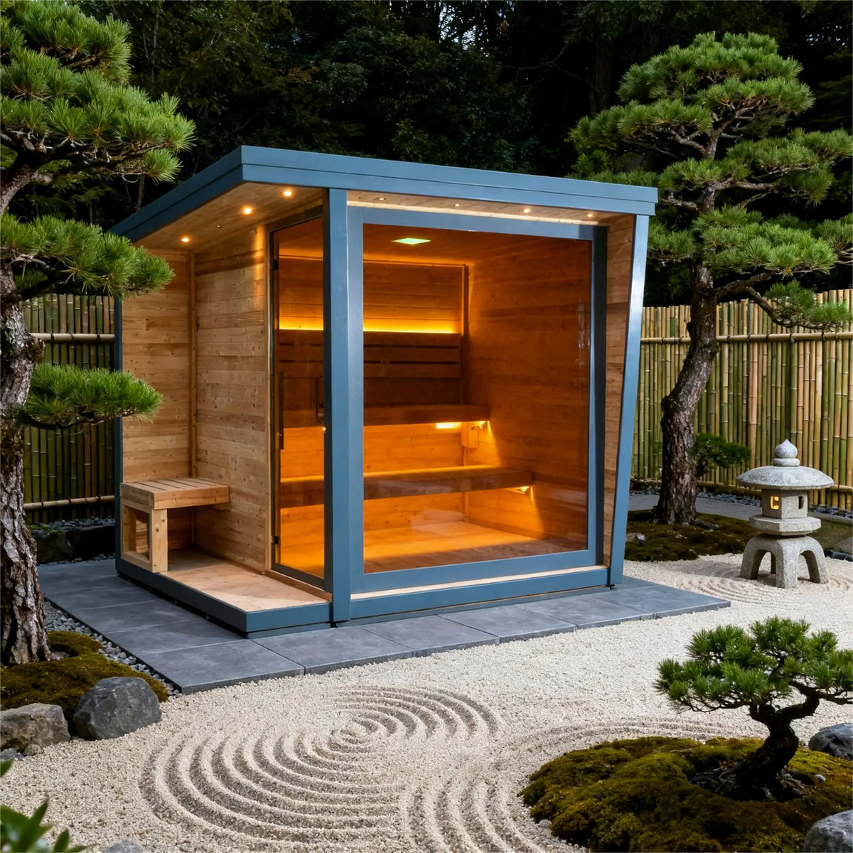 Anyi 4-6 Person Modern Outdoor Traditional Sauna