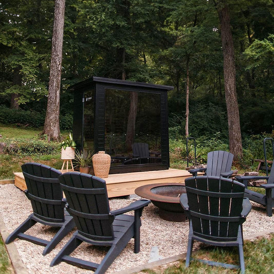 Sun Home Luminar™ 5-Person Full Spectrum Outdoor Infrared Sauna
