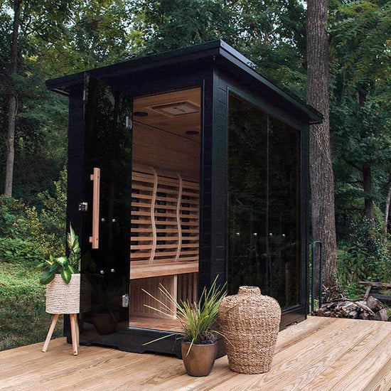 Sun Home Luminar™ 5-Person Full Spectrum Outdoor Infrared Sauna