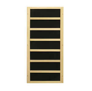 Golden Designs 3-Person Full Spectrum Near Zero EMF Indoor Infrared Sauna + Red Light Therapy & Himalayan Salt Bar | GDI-8030-03