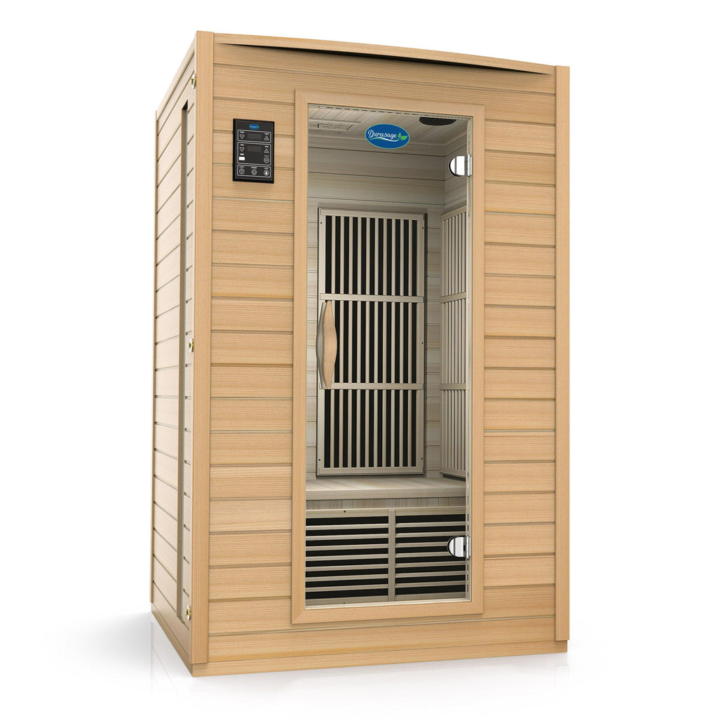 Durasage 2-Person Low EMF FAR Indoor Infrared Sauna | DWS-BS-6202