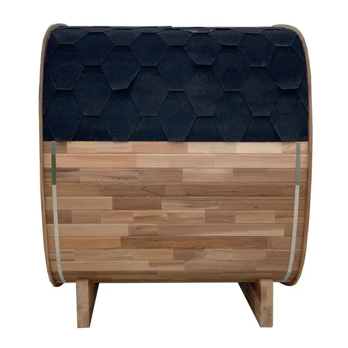 Anyi 4 Person Outdoor Traditional Cube Sauna