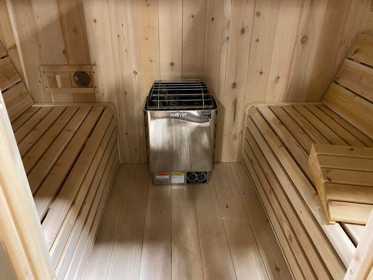 True North Canadian Made 4-8 Person Outdoor Traditional Pod Sauna