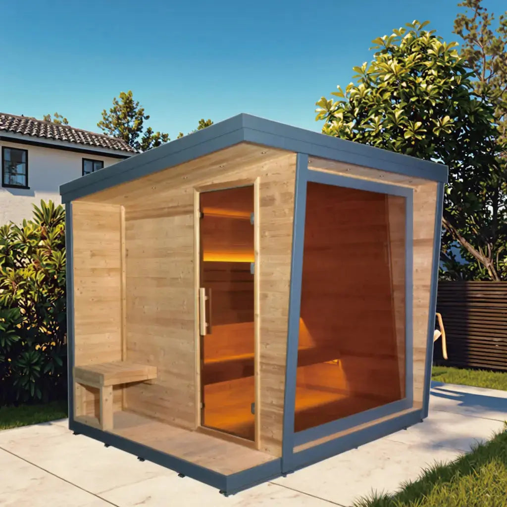 Anyi 4-6 Person Modern Outdoor Traditional Sauna