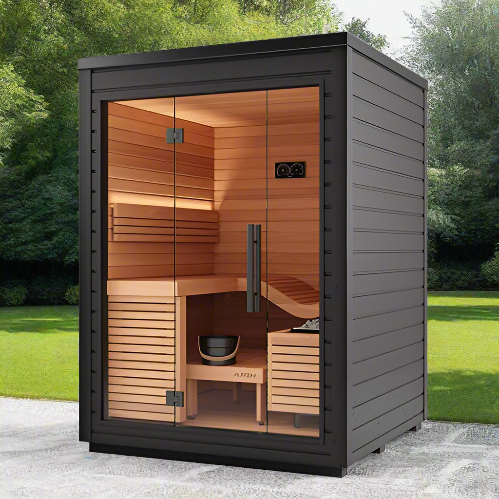 Auroom Aura 2-Person Outdoor Traditional Sauna