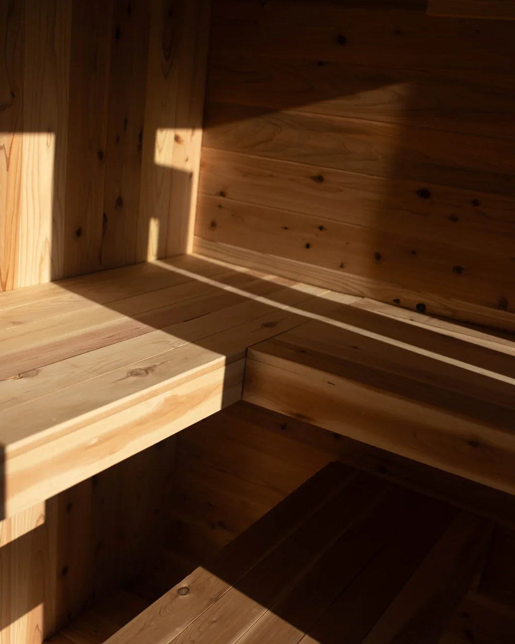 Sweat Kingdom USA Made 6 Person Sweat Cabin Deluxe Indoor/Outdoor Traditional Sauna | SK-CABIN-DELUXE-6P