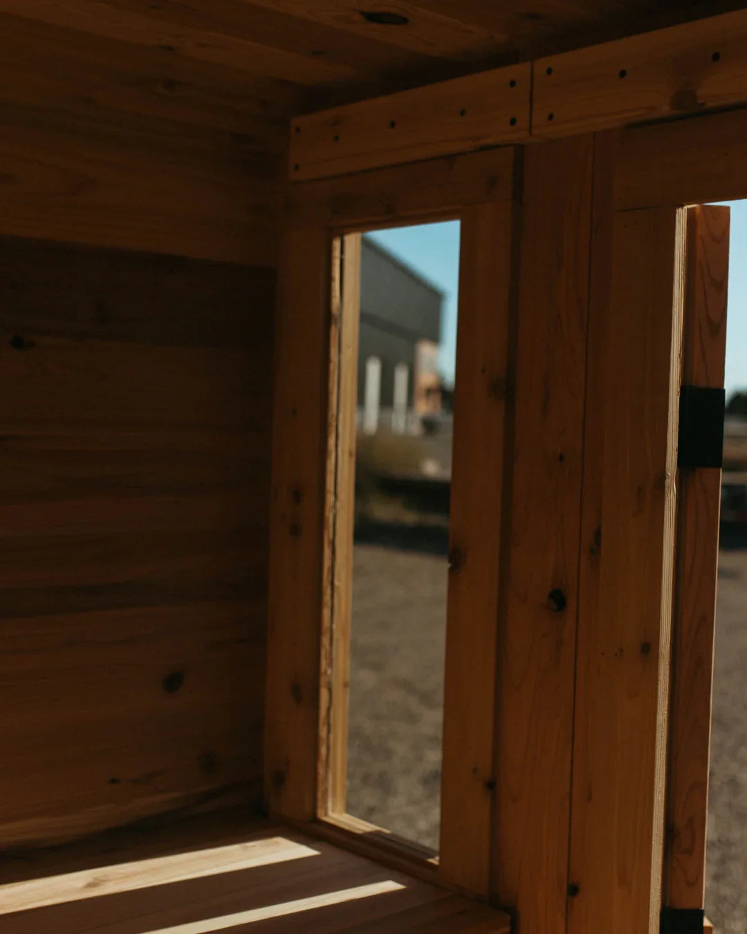 Sweat Kingdom USA Made 6 Person Sweat Cabin Deluxe Indoor/Outdoor Traditional Sauna | SK-CABIN-DELUXE-6P