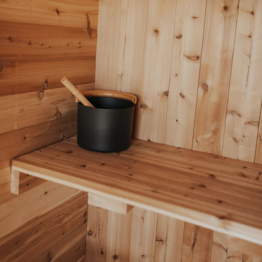 Sweat Kingdom USA Made 1-2 Person Blackout Sweat Pod Indoor/Outdoor Traditional Sauna | SK-POD-2P-BO