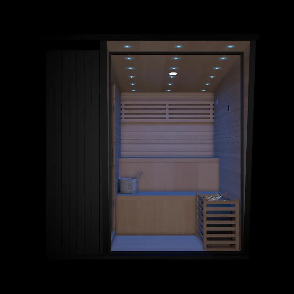 Anyi 2-8 Person Modern Outdoor Traditional Sauna