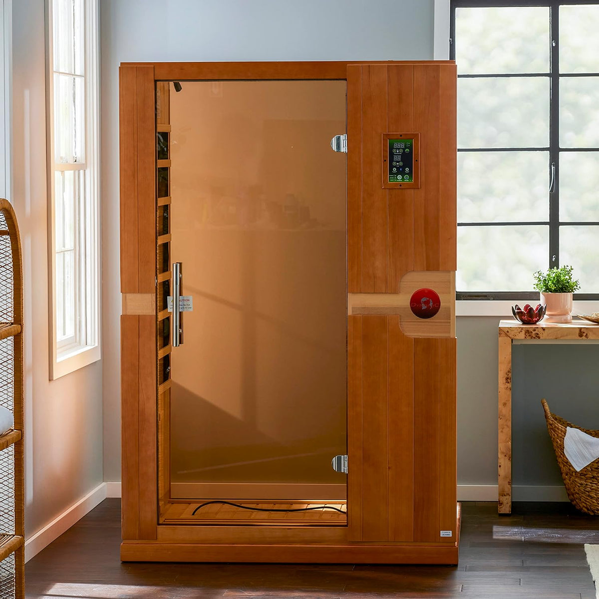 Dynamic Venice Elite 2-person Ultra Low EMF FAR Indoor Infrared Sauna + Red Light Therapy | DYN-6210-01-Elite