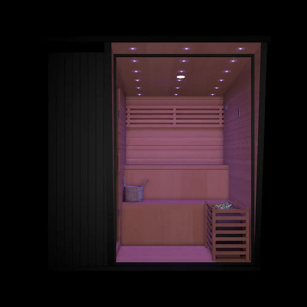 Anyi 2-8 Person Modern Outdoor Traditional Sauna