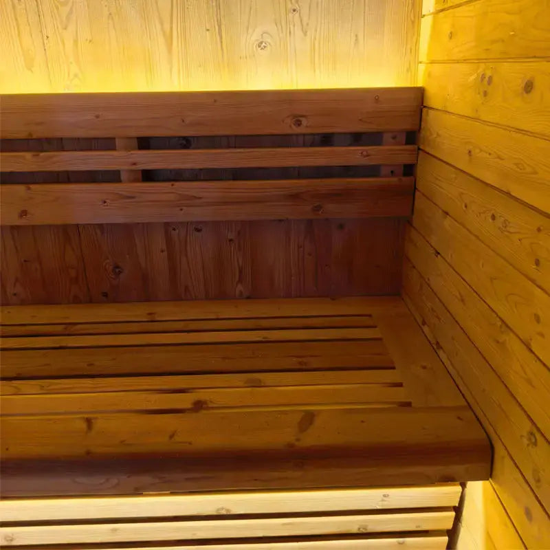 Anyi 4-6 Person Outdoor Traditional Cube Sauna