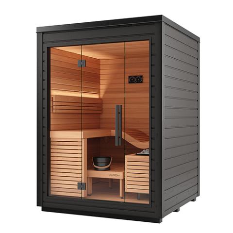 Auroom Aura 2-Person Outdoor Traditional Sauna