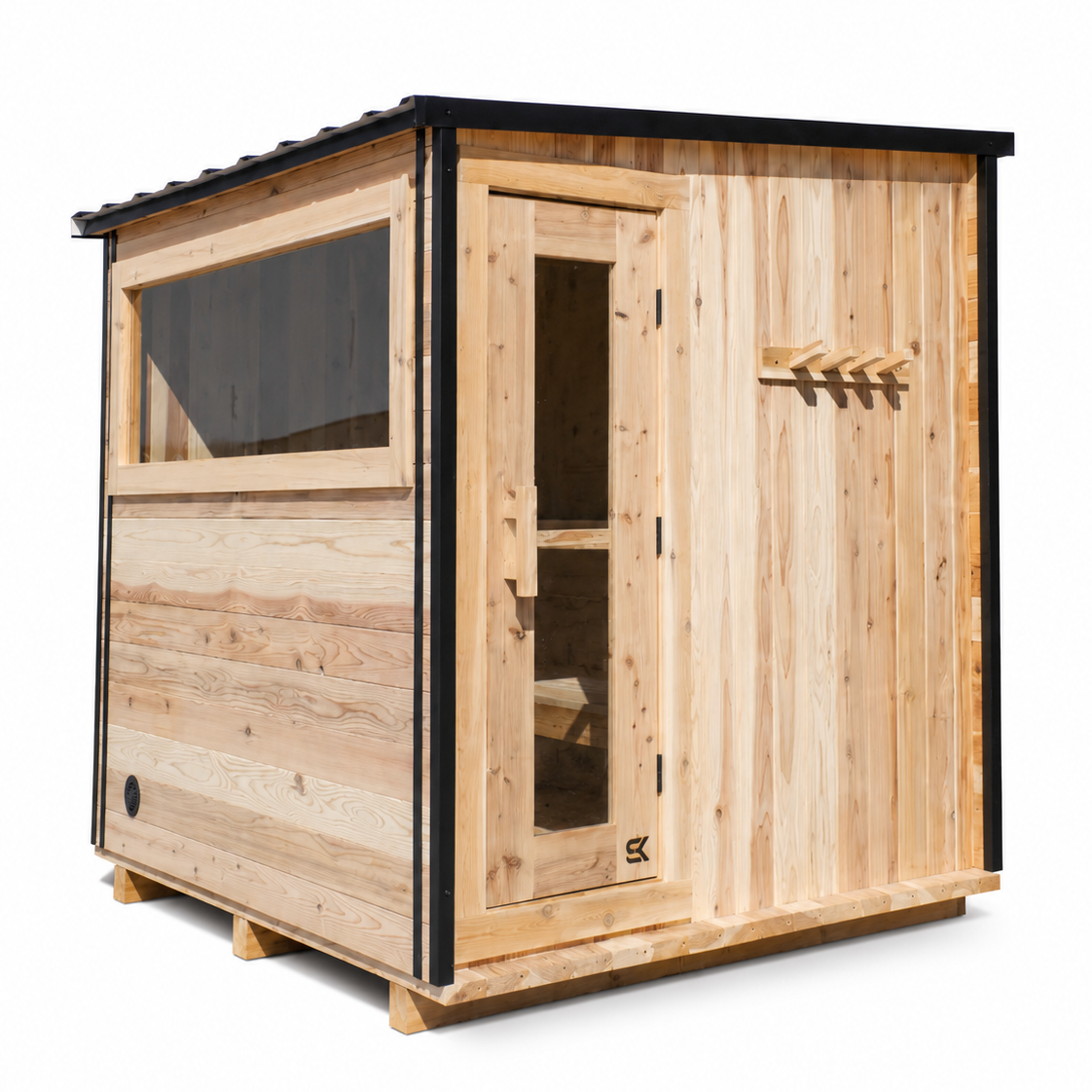Sweat Kingdom USA Made 2 Person Summit Outdoor Traditional Sauna | SK-SUMMIT-2P