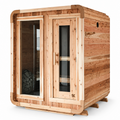 Sweat Kingdom USA Made 4 Person Sweat Cabin Indoor/Outdoor Traditional Sauna | SK-CABIN-4P