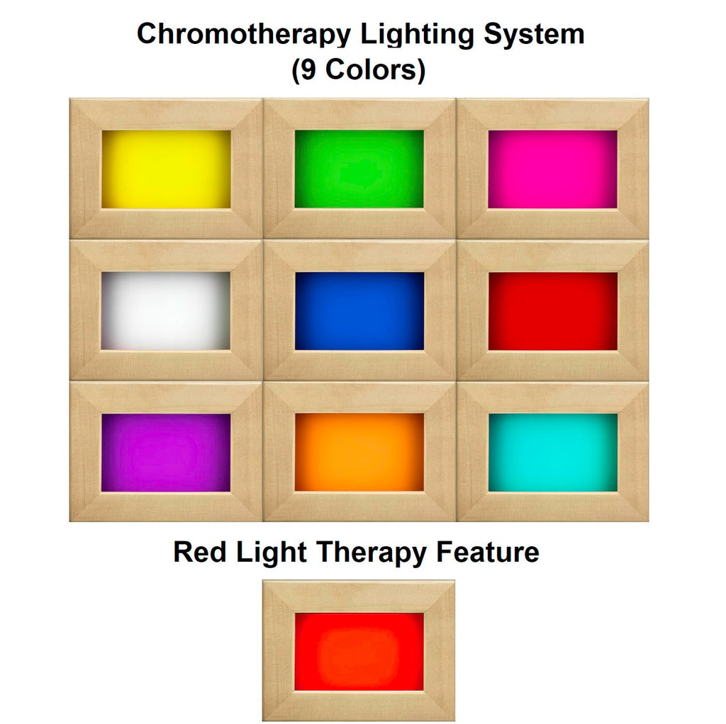 Dynamic Vila Grande 4-Person Near Zero EMF Full Spectrum Indoor Infrared Sauna + Red Light Therapy | DYN-6415-03 FS
