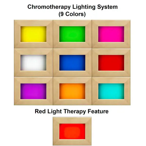 Dynamic Gracia 1-2-person Full Spectrum Near Zero EMF Indoor Infrared Sauna + Red Light Therapy | DYN-6119-03 FS