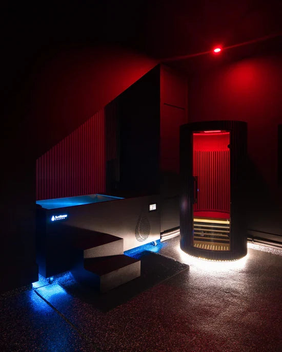 Sun Home Pod™ 1-Person Full Spectrum Indoor Infrared Sauna + Red Light Therapy