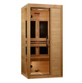 Dynamic Veneto 1-2-person Low EMF FAR Indoor Infrared Sauna + Red Light Therapy | DYN-6115-05