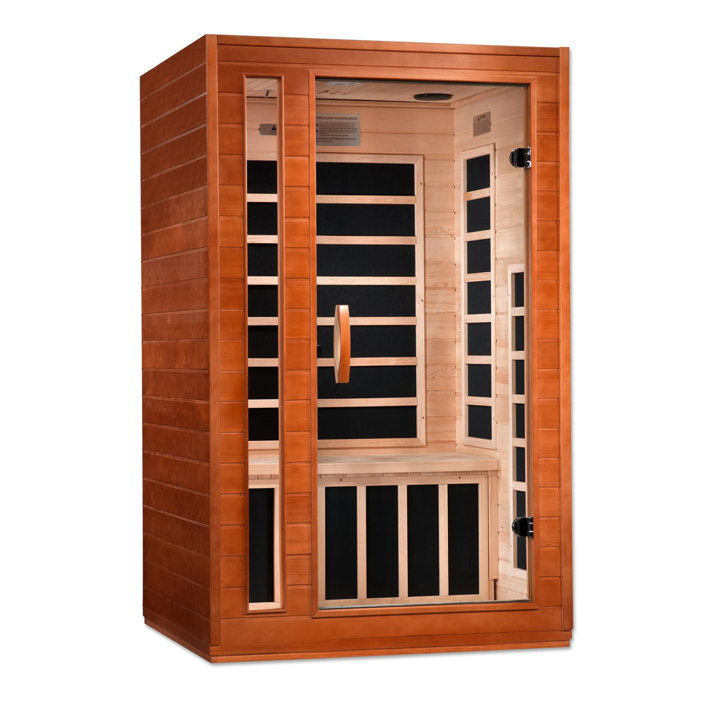 Dynamic Cordoba Elite 2-Person Ultra Low EMF FAR Indoor Infrared Sauna + Red Light Therapy | DYN-6203-01 Elite