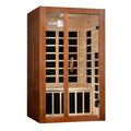 Dynamic Santiago Elite 2-person Ultra Low EMF FAR Indoor Infrared Sauna + Red Light Therapy | DYN-6209-02 Elite