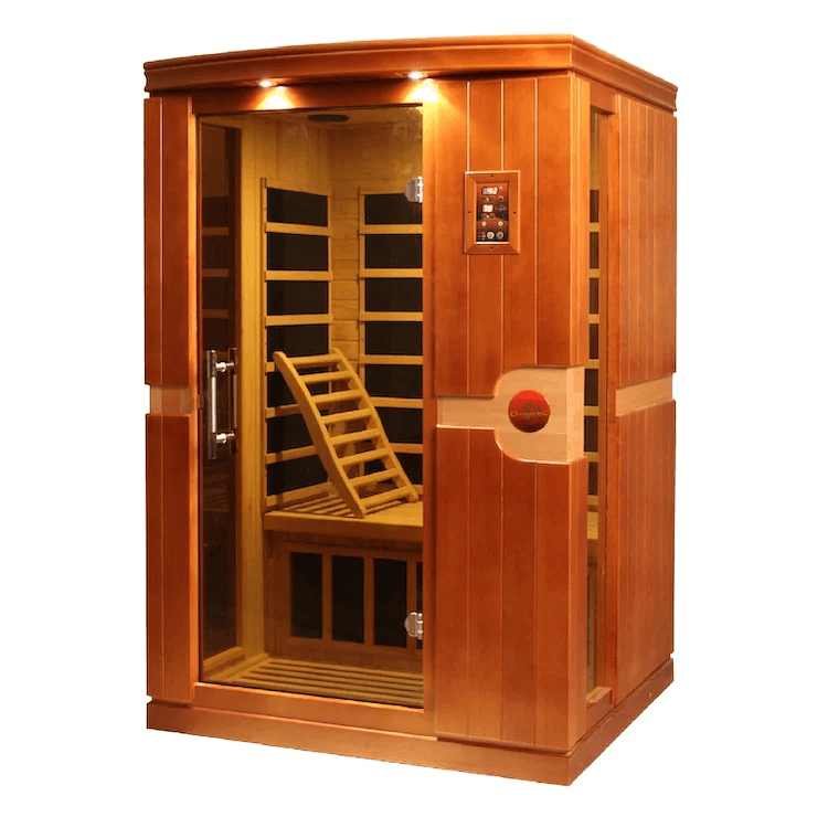 Dynamic Venice 2-person Low EMF FAR Indoor Infrared Sauna + Red Light Therapy | DYN-6210-01