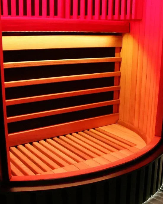 Sun Home Pod™ 1-Person Full Spectrum Indoor Infrared Sauna + Red Light Therapy