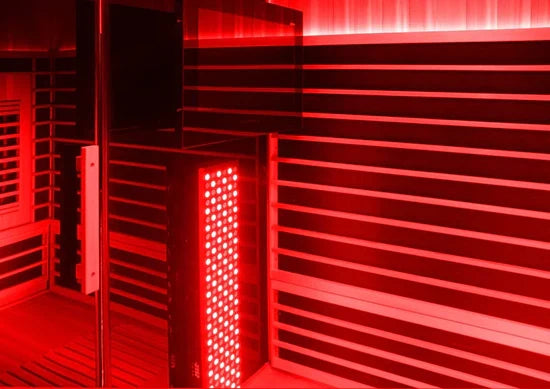 Sun Home Eclipse™ 4-Person Full Spectrum Indoor Infrared Sauna + Red Light Therapy