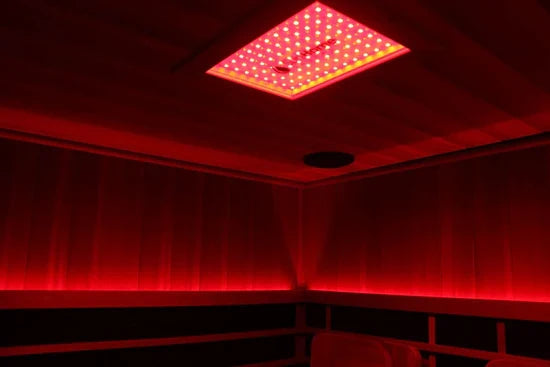 Sun Home Eclipse™ 4-Person Full Spectrum Indoor Infrared Sauna + Red Light Therapy