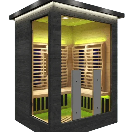 Sun Home Luminar™ 2-Person Full Spectrum Outdoor Infrared Sauna