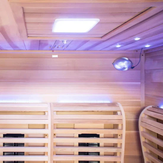 Sun Home Luminar™ 2-Person Full Spectrum Outdoor Infrared Sauna