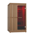 Finnmark FD-4 Trinity 2-Person Hybrid Indoor Infrared & Traditional Steam Sauna + Red Light Therapy | FD-KN004