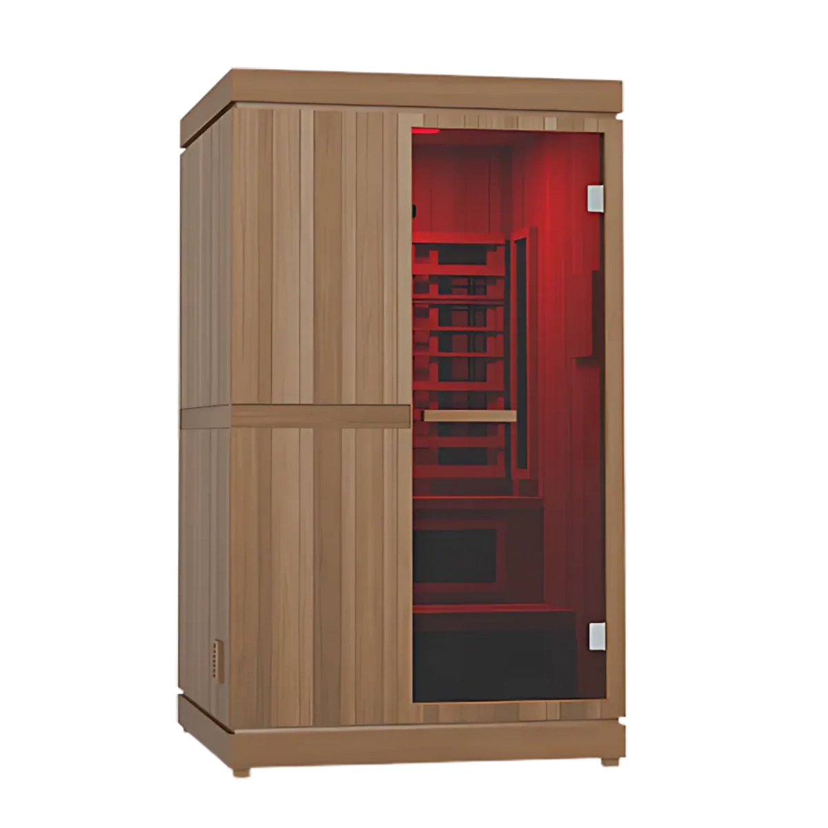 Finnmark FD-4 Trinity 2-Person Hybrid Indoor Infrared & Traditional Steam Sauna + Red Light Therapy | FD-KN004