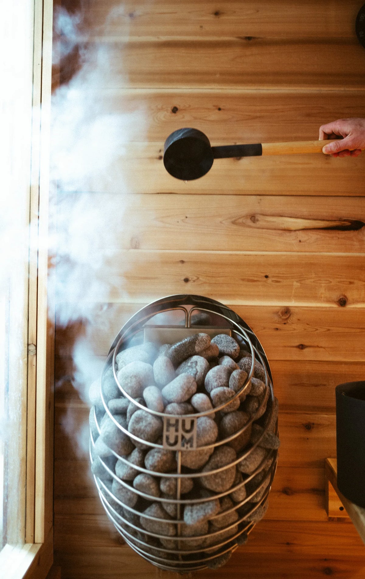 Sweat Kingdom USA Made 4 Person Blackout Sweat Cabin Indoor/Outdoor Traditional Sauna | SK-CABIN-4P-BO