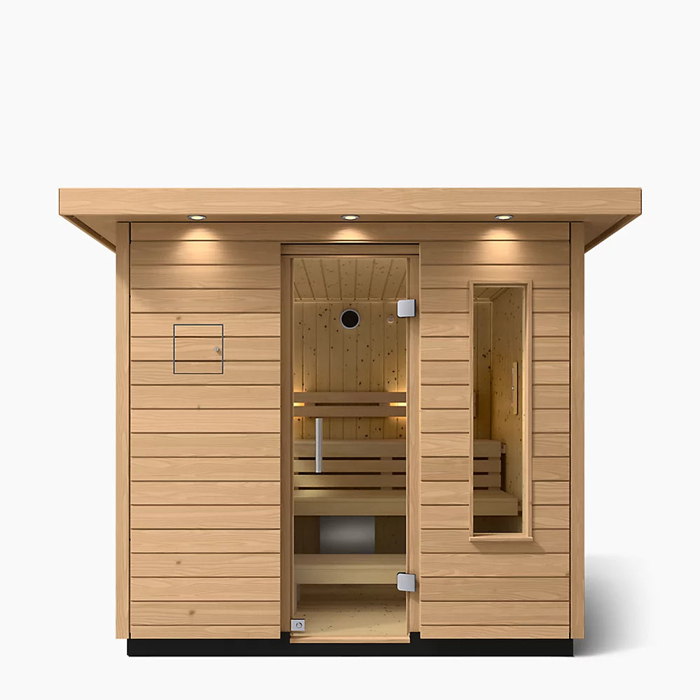 Kohler C2 Outdoor Traditional Sauna Kit – Douglas Fir | Up to 6 Persons