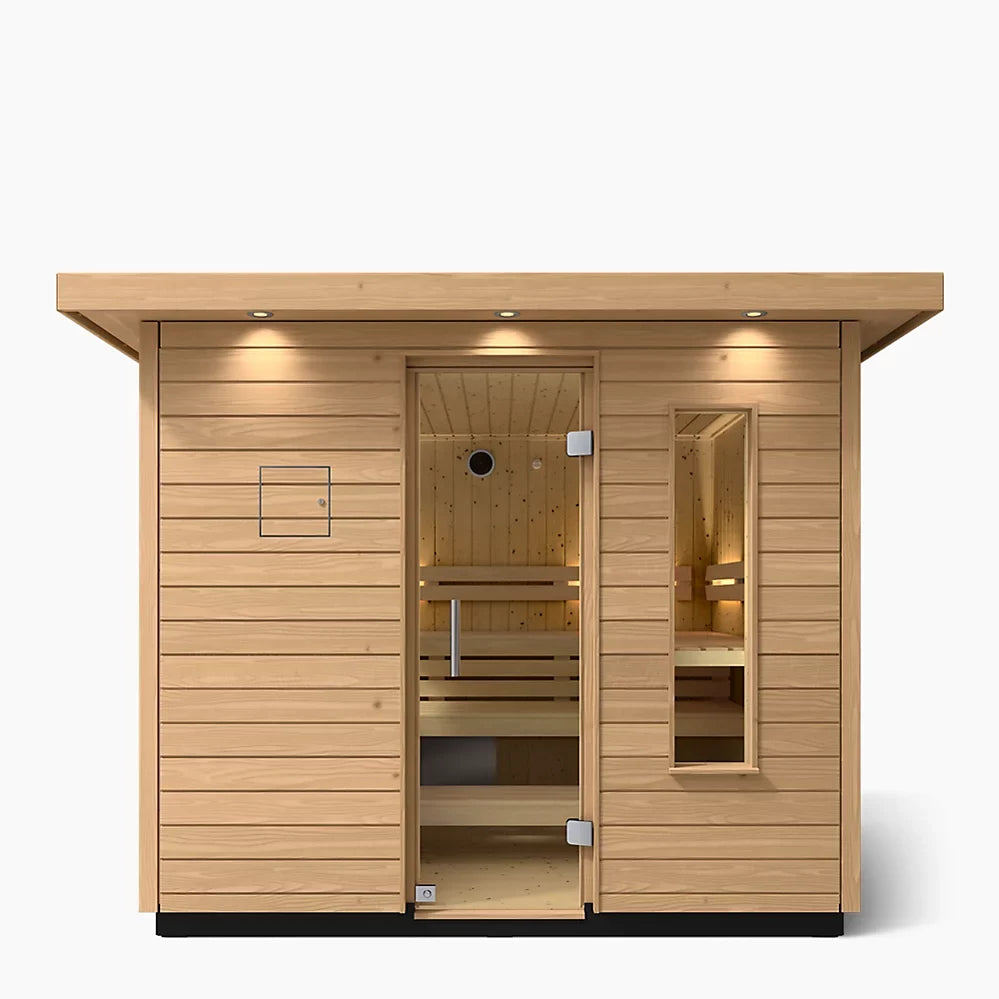 Kohler C2 Outdoor Traditional Sauna Kit – Douglas Fir | Up to 6 Persons