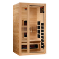 Dynamic Gracia 1-2-person Full Spectrum Near Zero EMF Indoor Infrared Sauna + Red Light Therapy | DYN-6119-03 FS